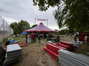 Aufbau Zirkus Aufbau Zirkus
