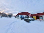 Die Grundschule Bredenbeck im Schnee