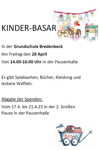 Kinder-Basar © Grundschule Bredenbeck