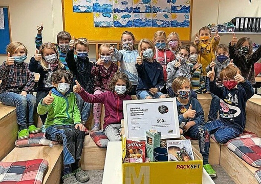 Die Pinguin Klasse der Grundschule Bredenbeck © HAZ
